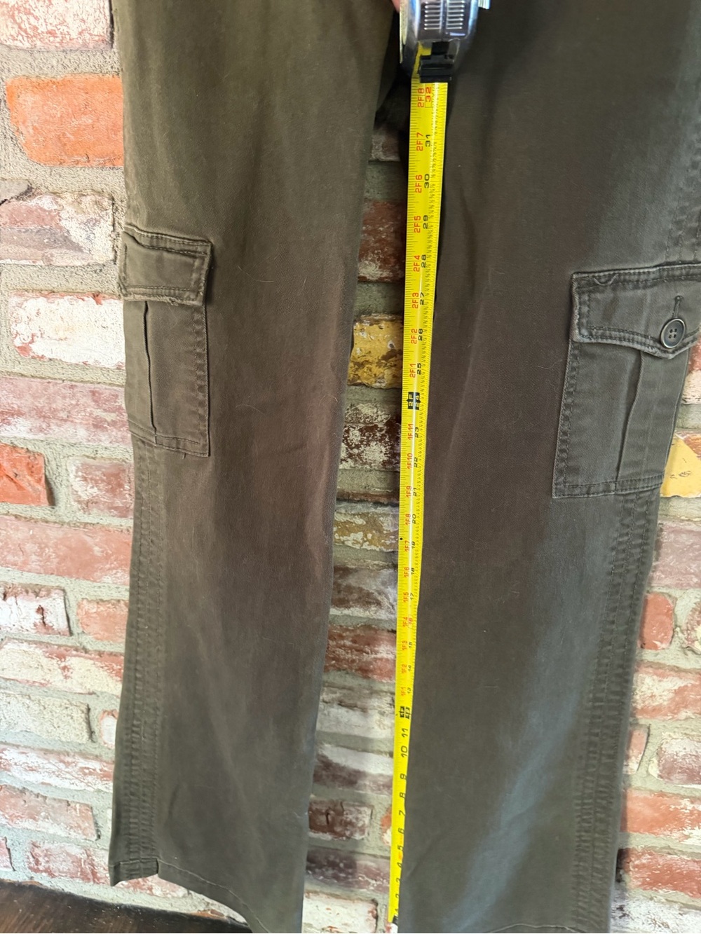 Sanctuary Cargo Pants in Olive Green - Picture 11 of 12